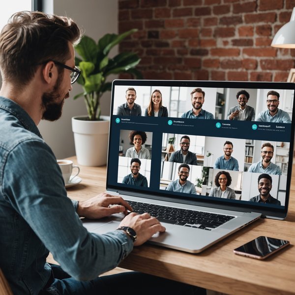 Quels sont les avantages de l'utilisation des plateformes de communication pour les équipes en télétravail?